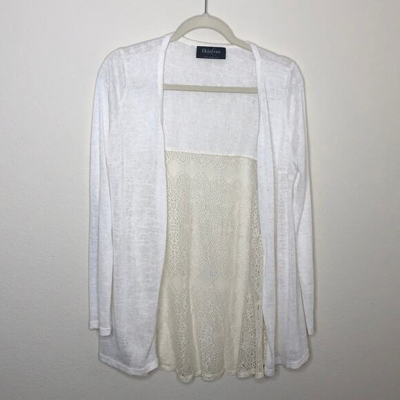 Heirloom Cream Lace Cardigan - Picture 1 of 9